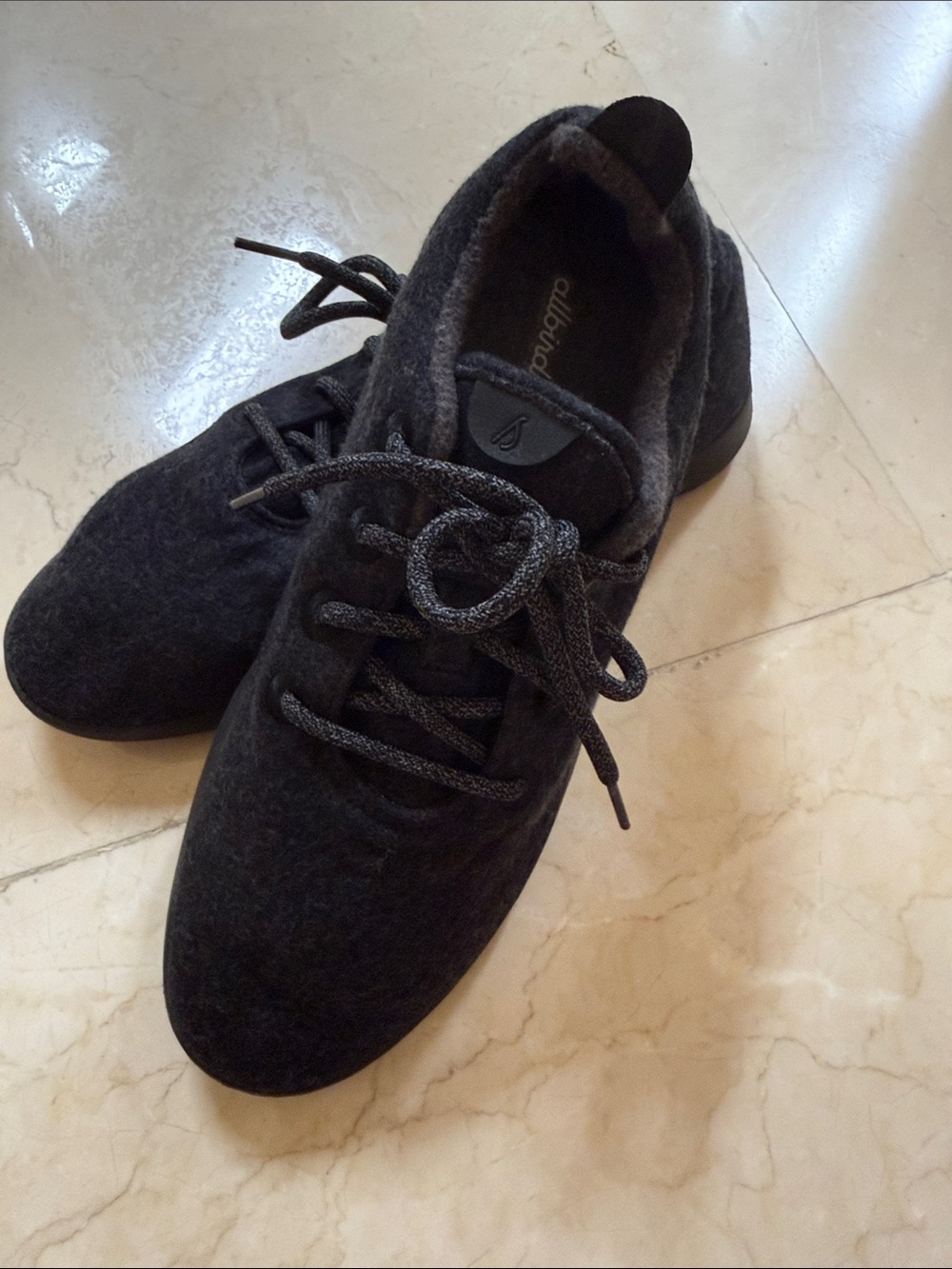 allbirds Men's Wool Runners - Dark Charcoal